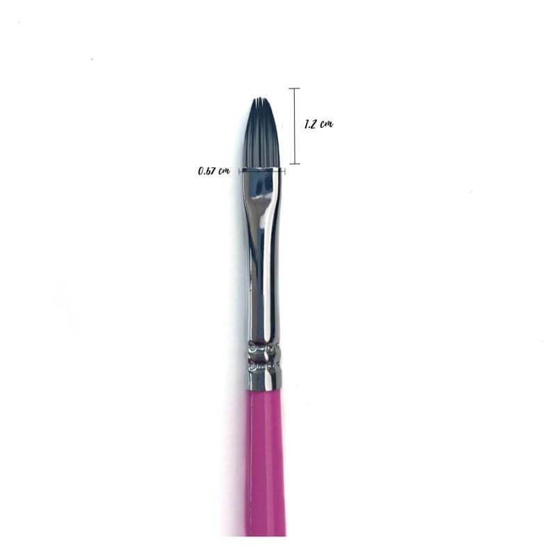 LissieLou Filbert Paint Brush Size 4