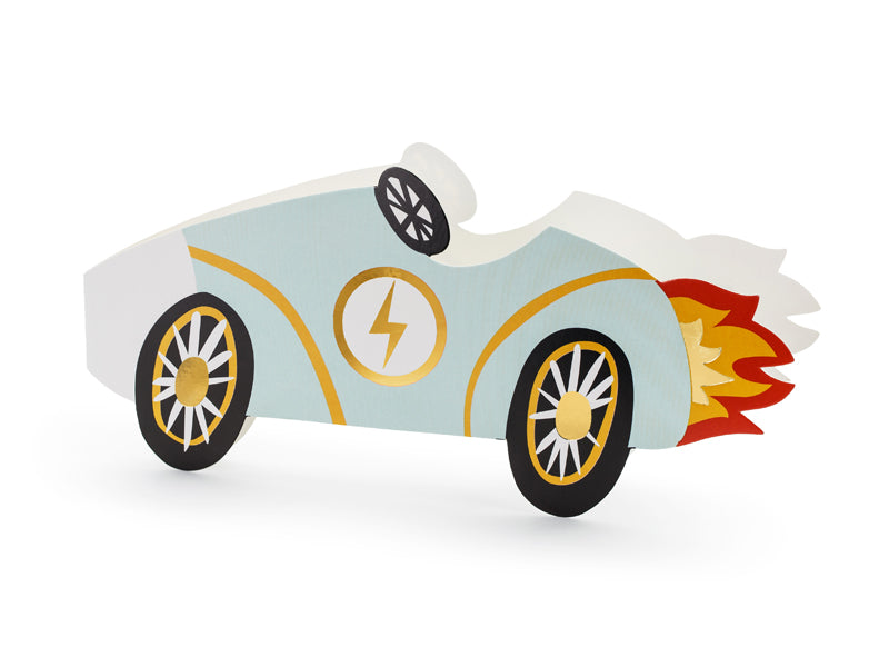 Invitasjonskort og konvolutter Biler 6 stk