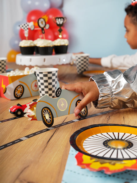 Invitasjonskort og konvolutter Biler 6 stk 6