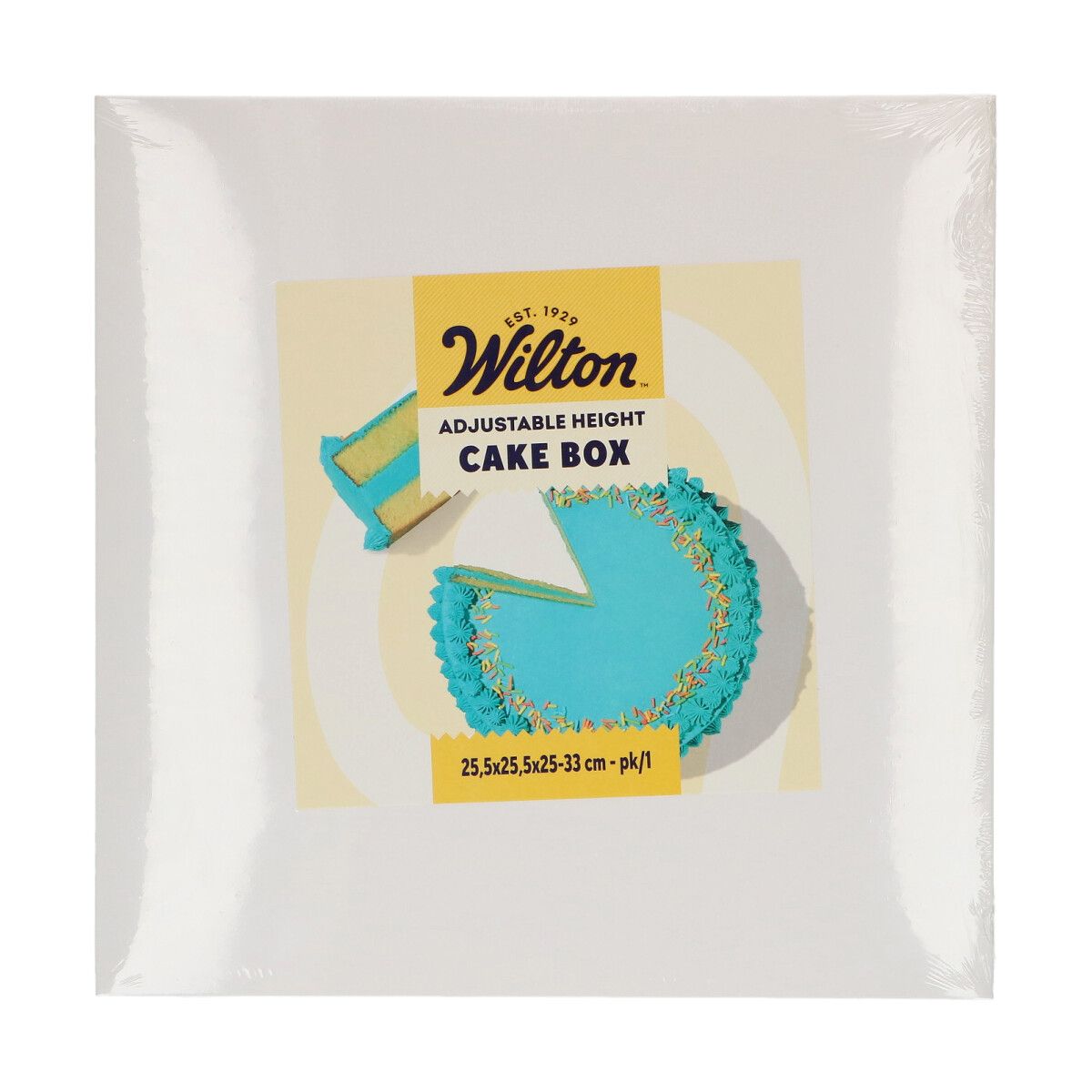 Wilton Kakeeske justerbar 25,5x25,5 x H25-33 cm