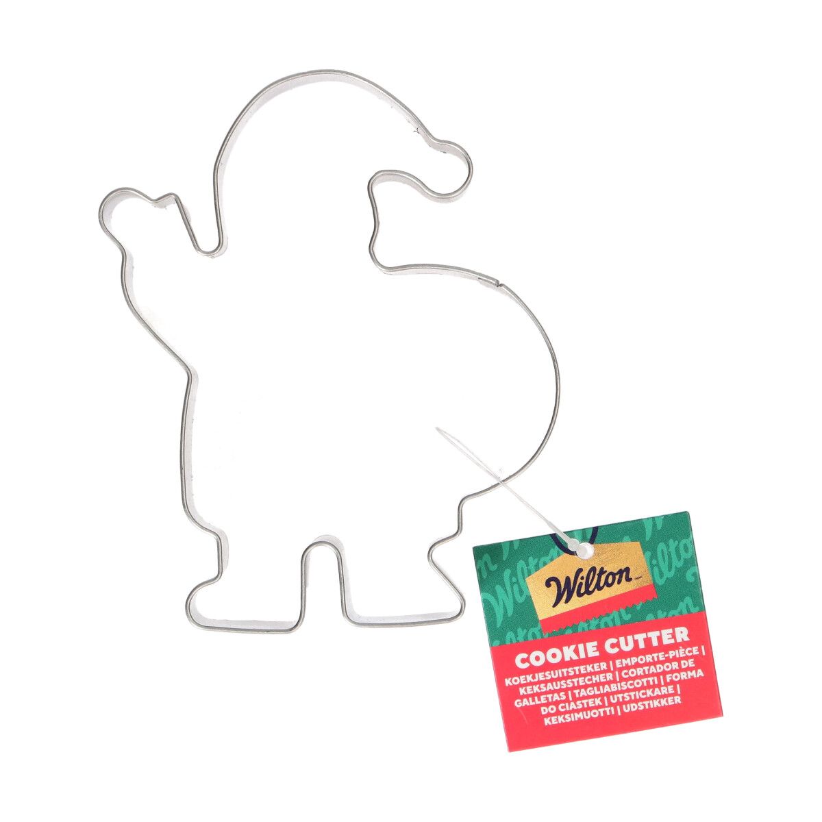 Wilton Utstikker julenisse 10 cm