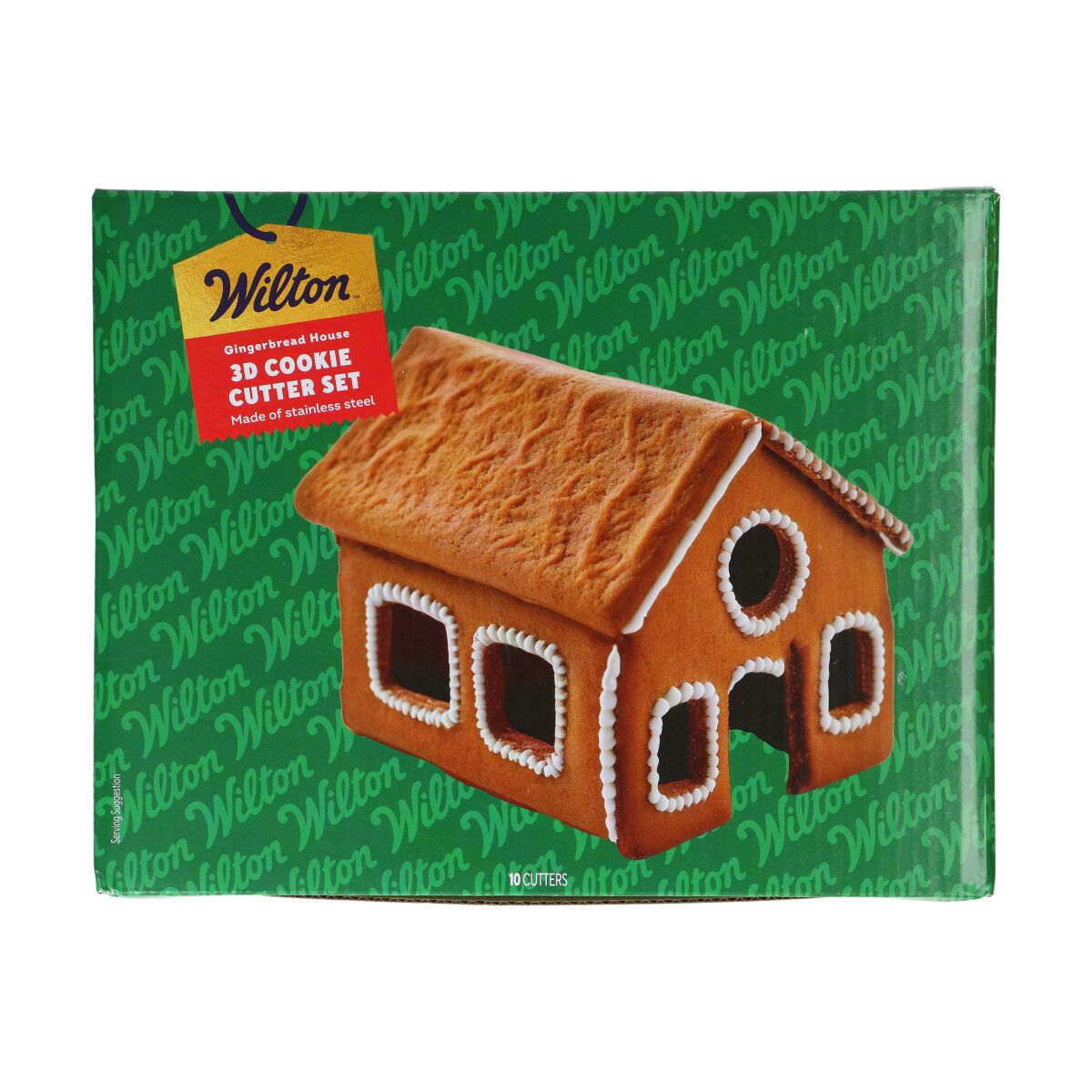 Wilton utstikkersett pepperkakehus 3D
