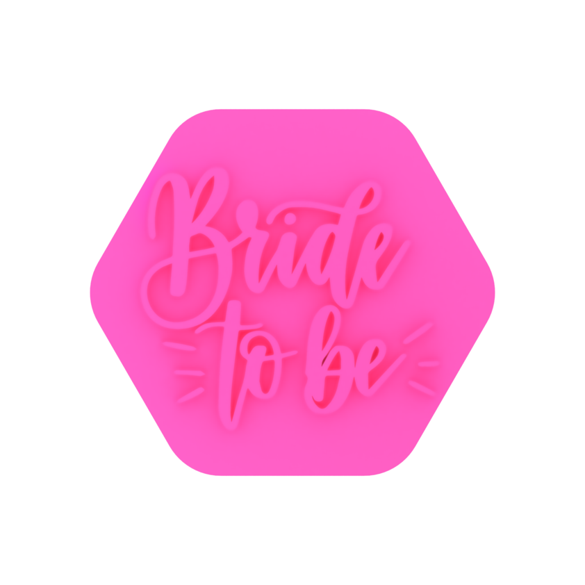 Bride to Be Cookie Stamp 2