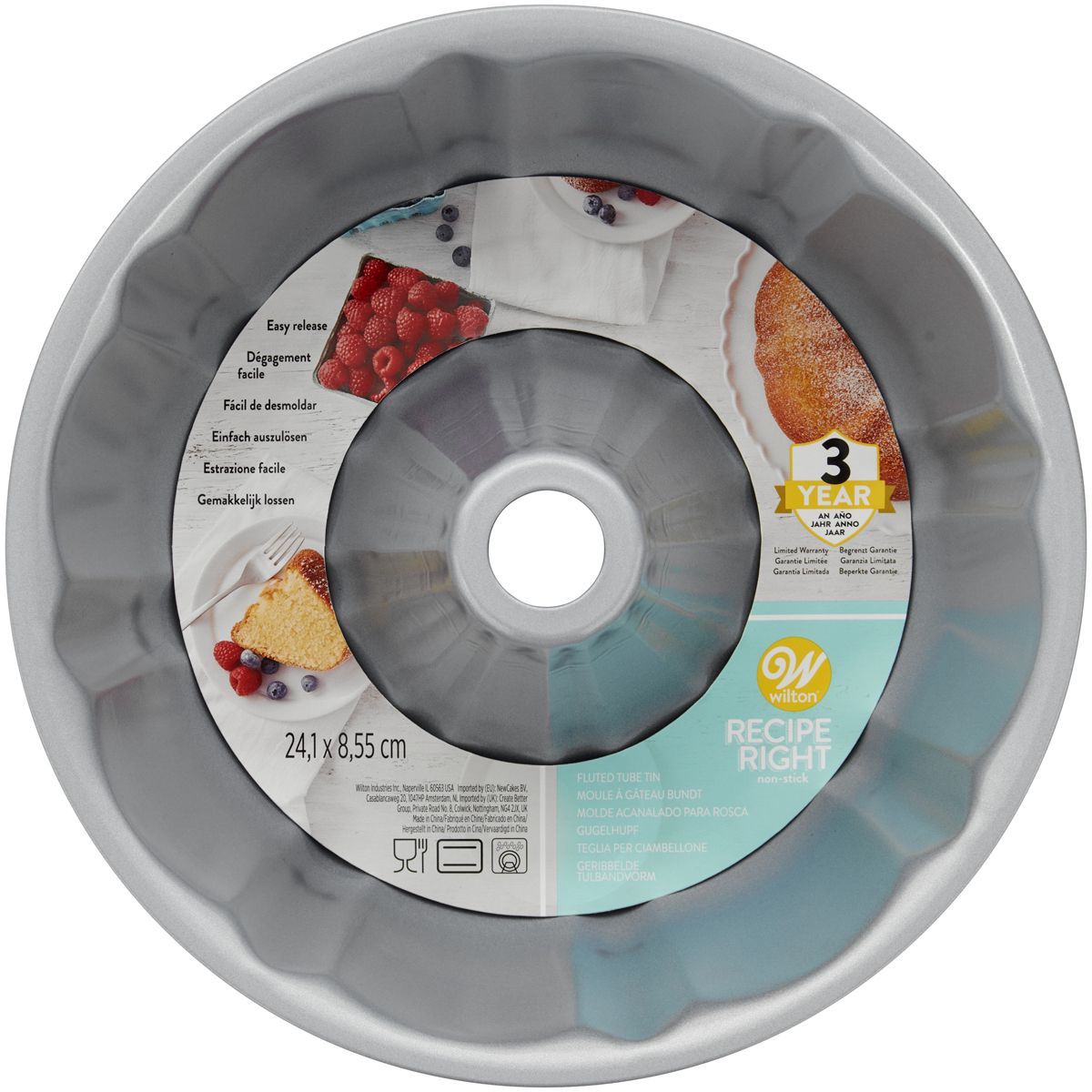 Kakeform Ringform Belagt 24 cm