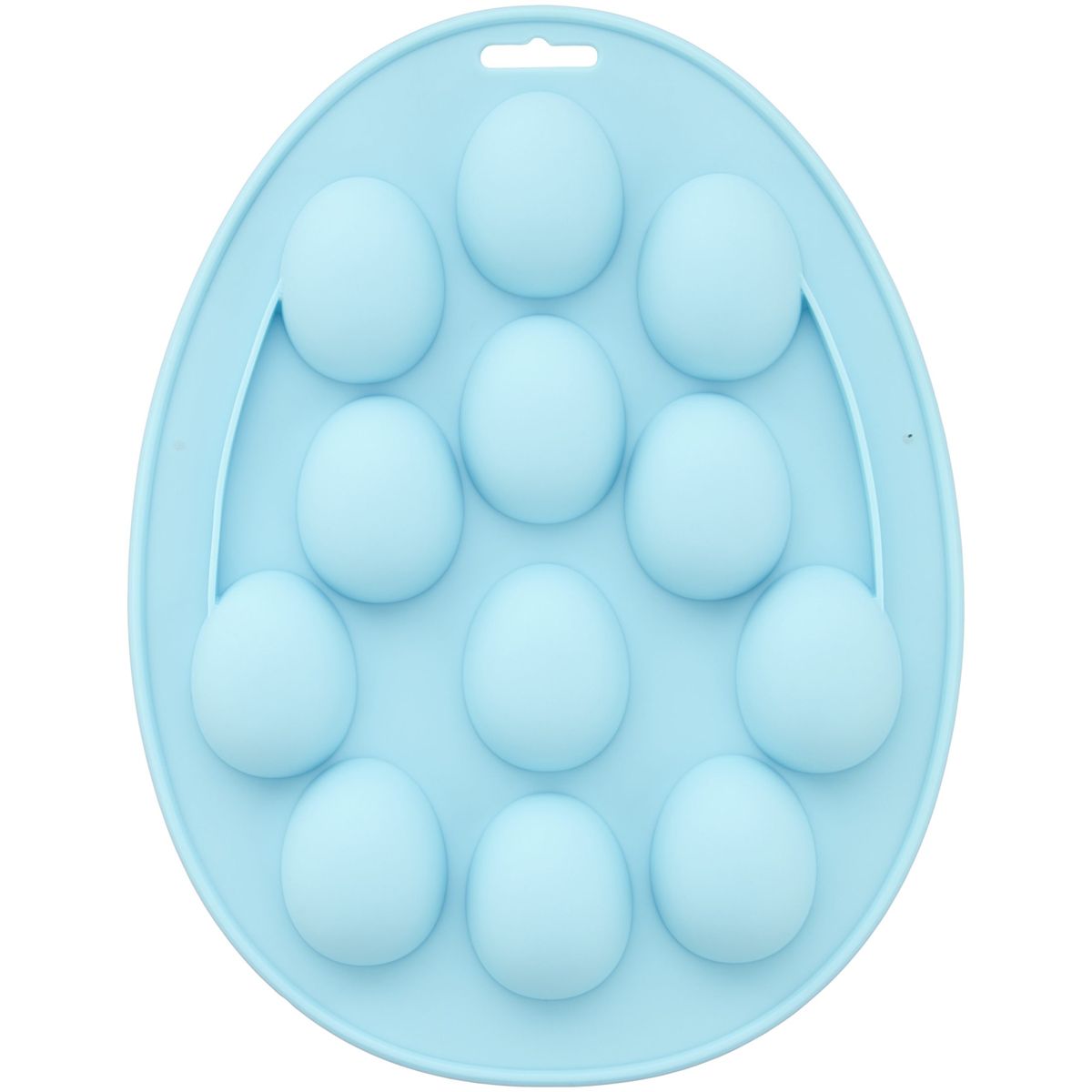 Silikonform Mini, Egg, 12 hull 3