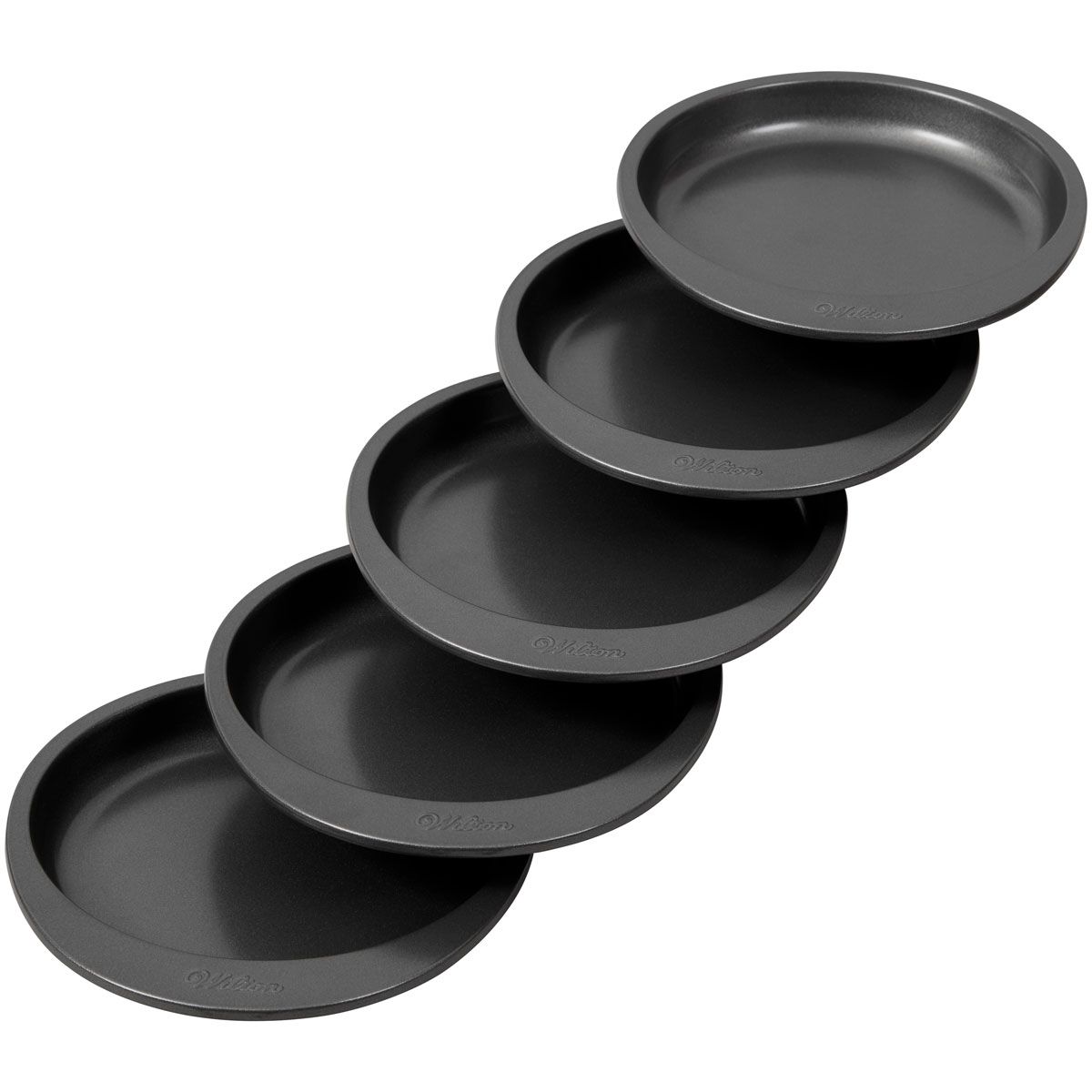 Wilton Kakeform Runde for etasjekaker 5stk 15cm