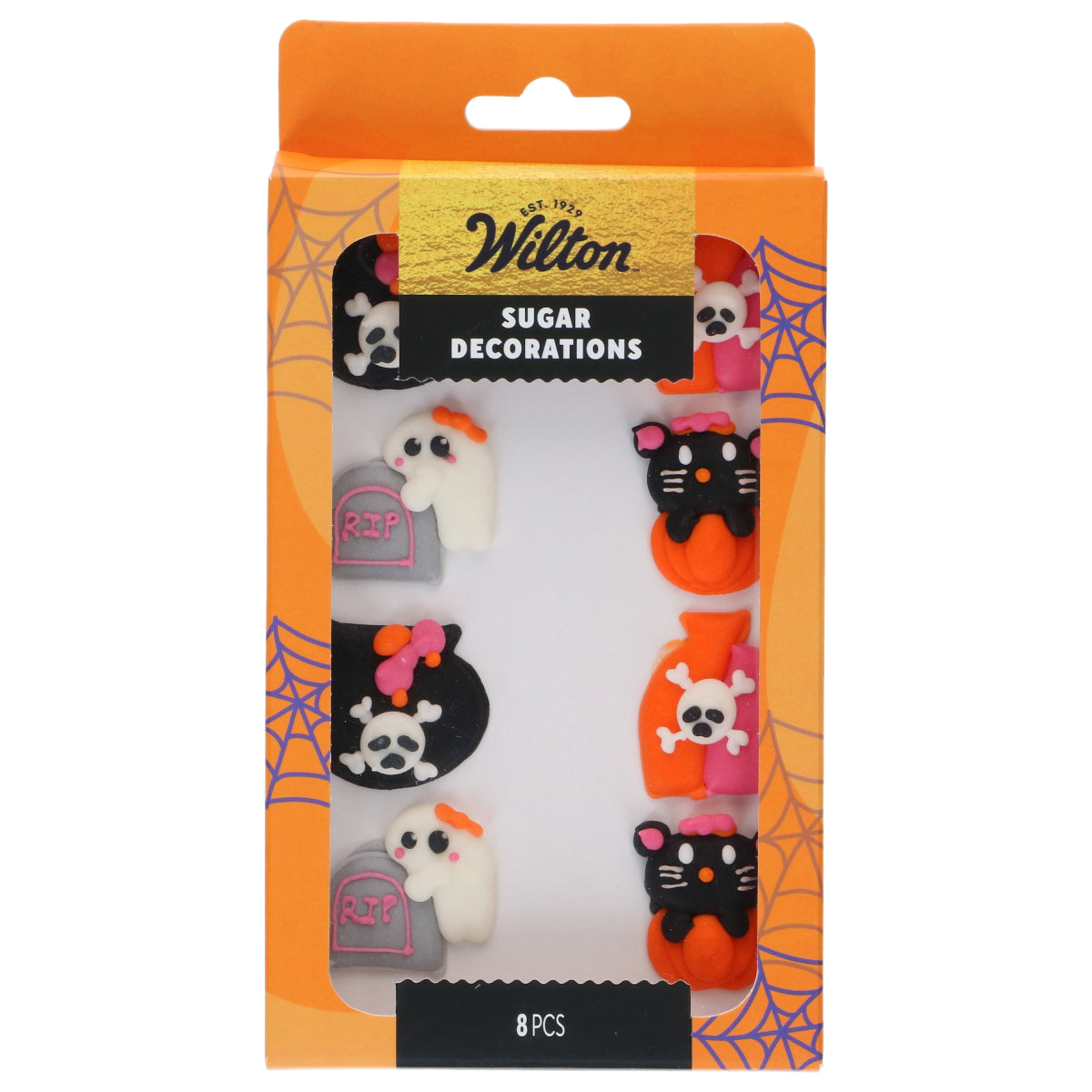 Wilton Kakepynt Halloween Søt og skummel 8stk