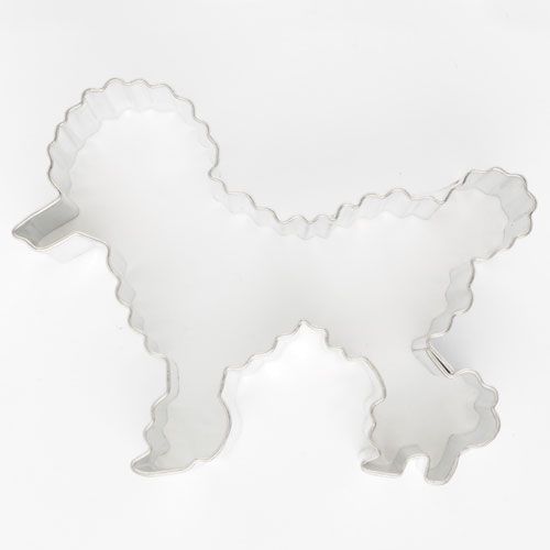 Utstikker Puddel 7 x 5,5 cm