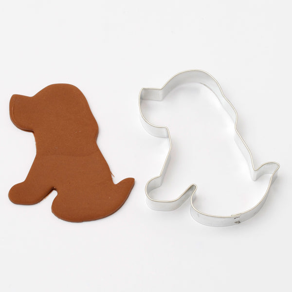 Utstikker Hund Sittende 7 x 6 cm