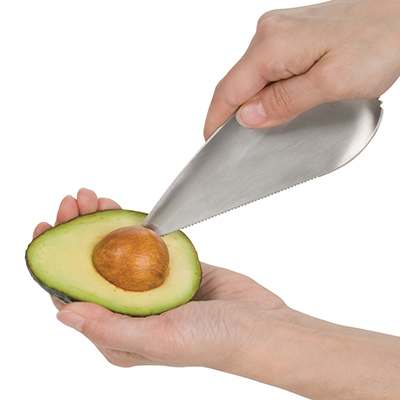Avocadodeler og renser i rustfritt stål 2