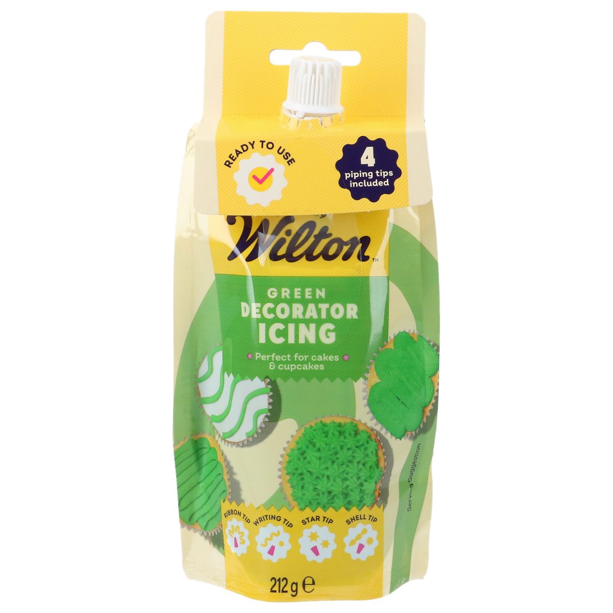 Wilton Pynteglasur Icing Grønn 212g
