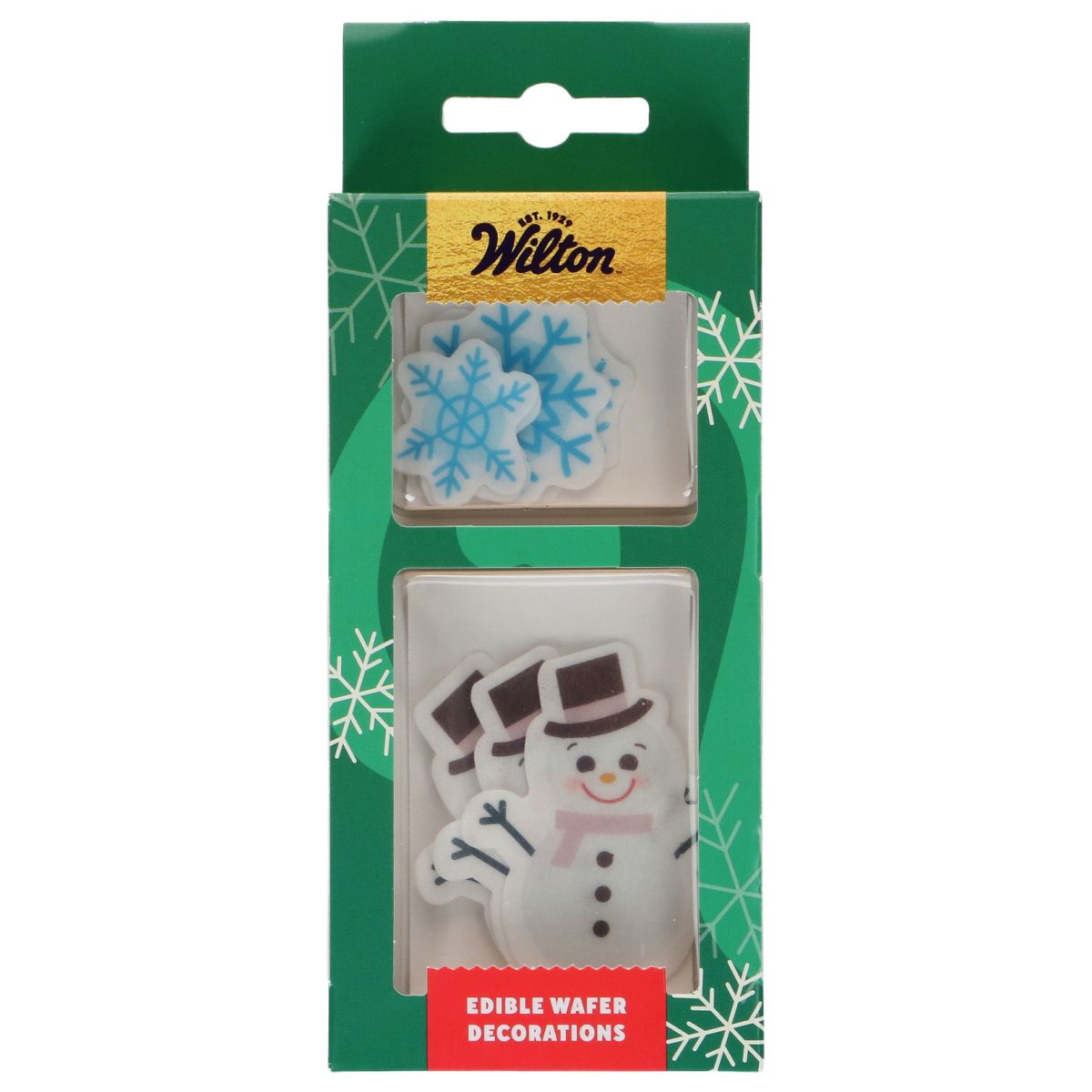 Wilton Kakepynt Snømann og Snøstjerner