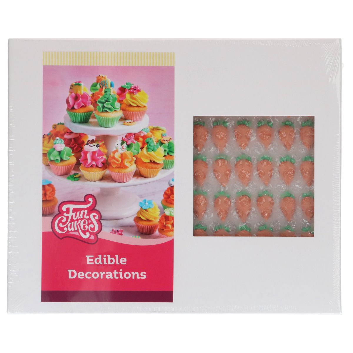 Kakepynt spiselig Gulrot 546 stk