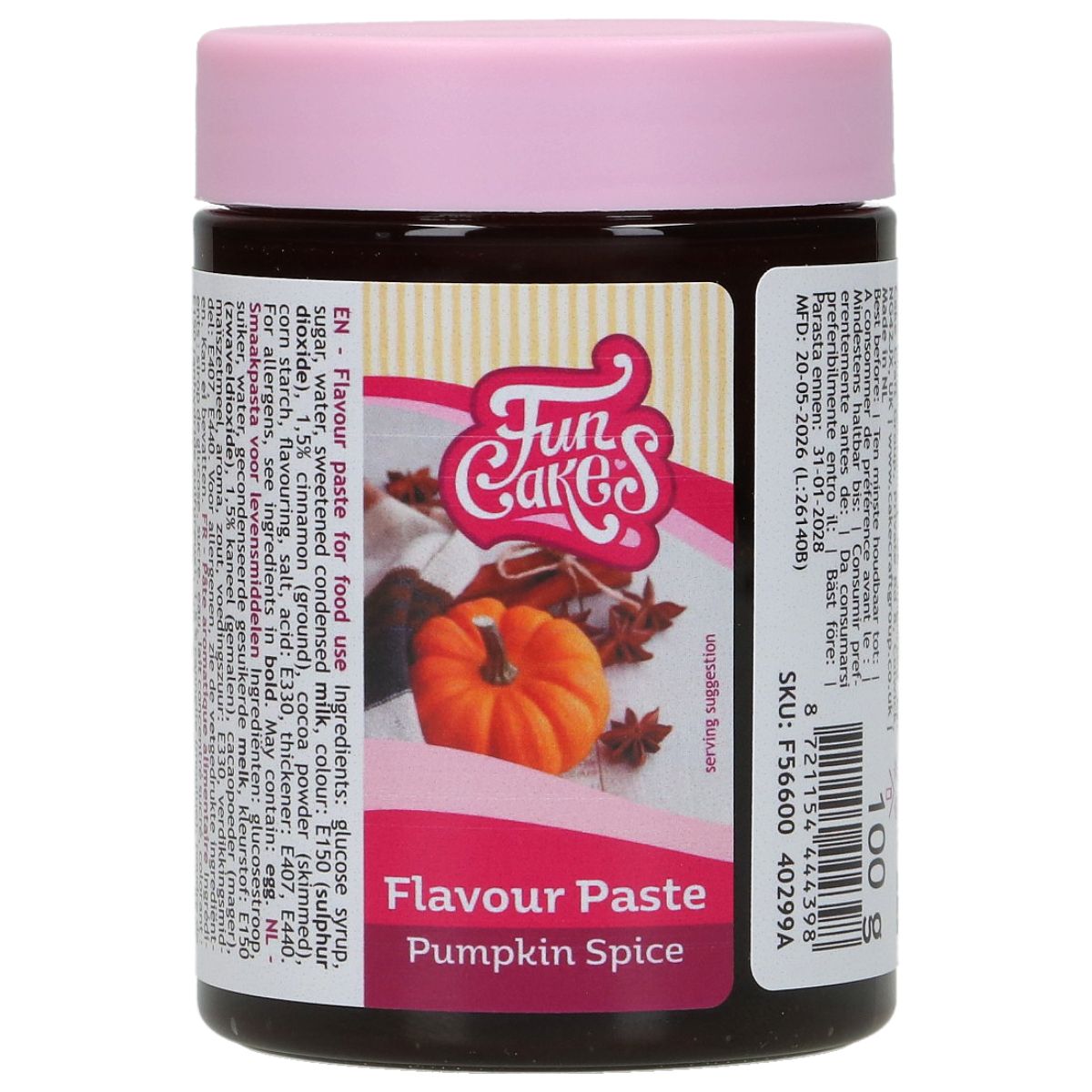 FunCakes Smakspasta Gresskarkrydder 100g