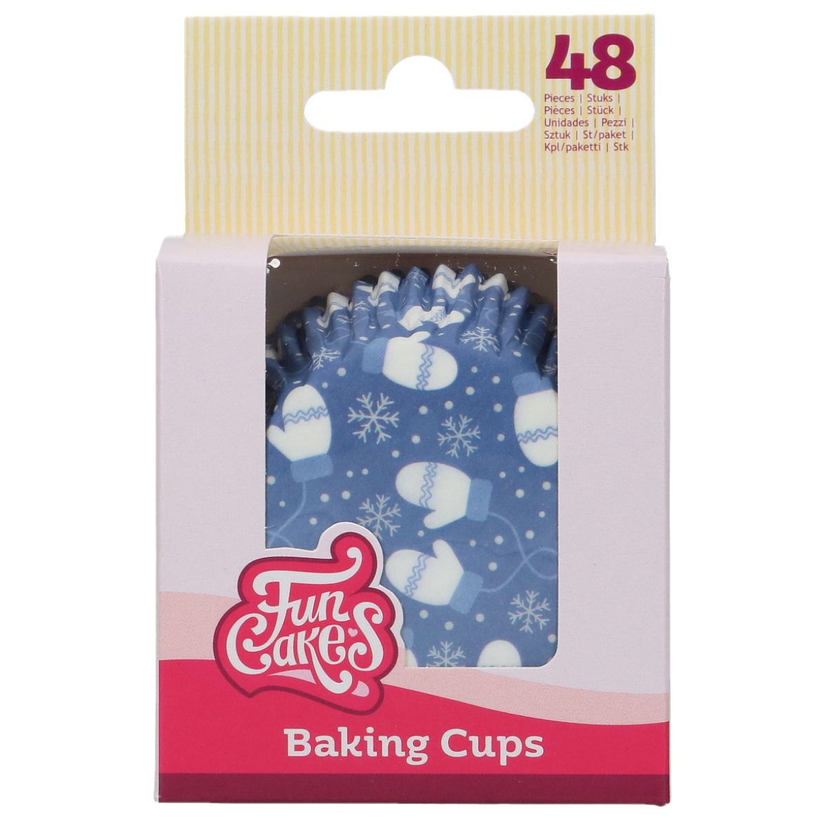 Funcakes Muffinsform Cozy Winter 48 stk