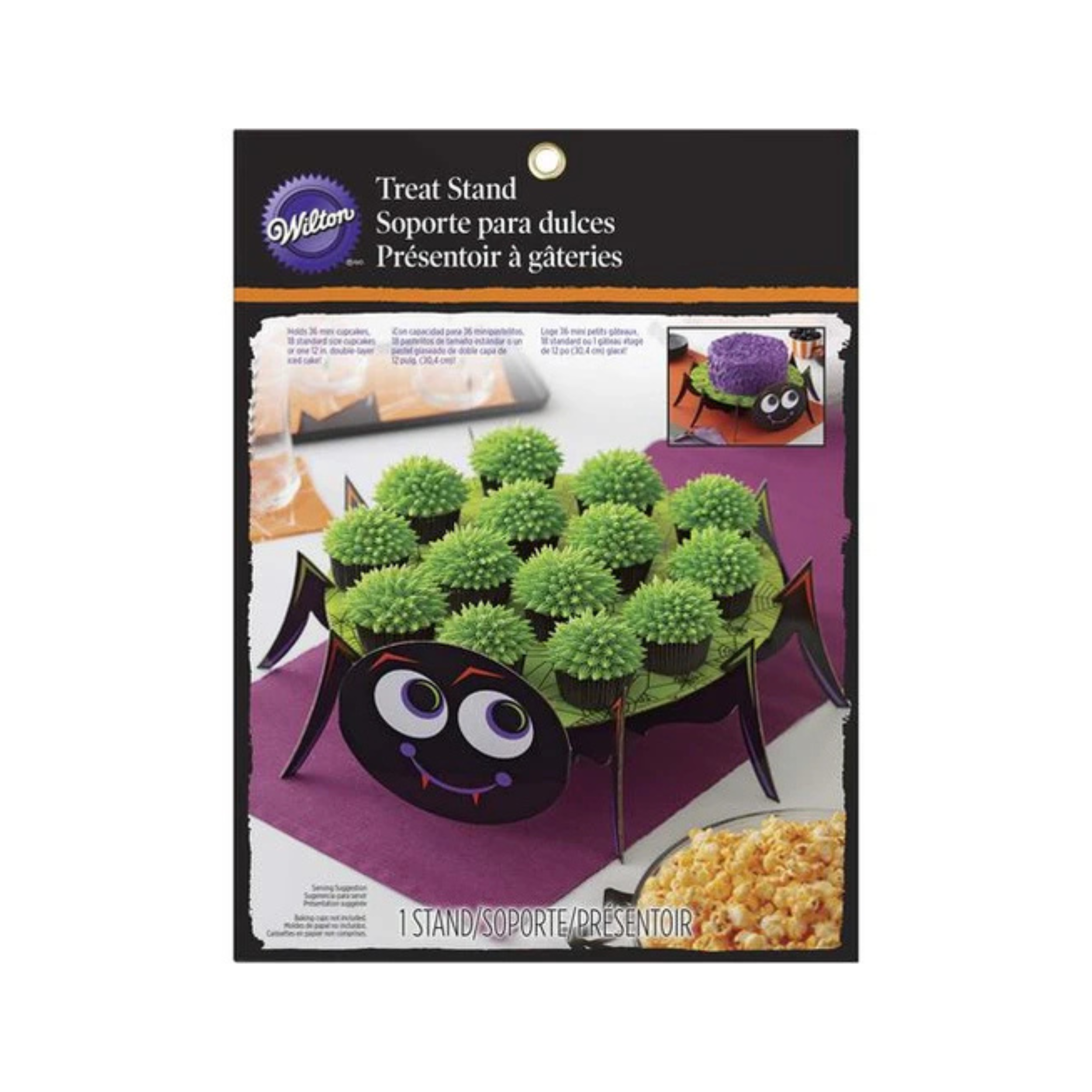 Muffinsstativ edderkopp