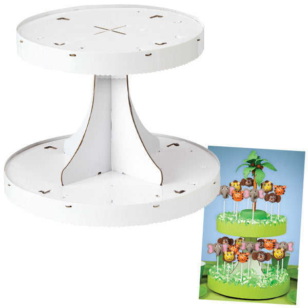 Pops display, 2 tier stand