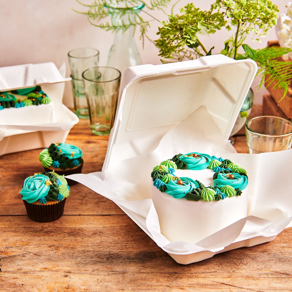 FunCakes Bento Kakeeske 15x15cm, 10pk 2