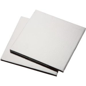 Kakeplater sølv, 13 mm, 35,5 cm, 2 stk