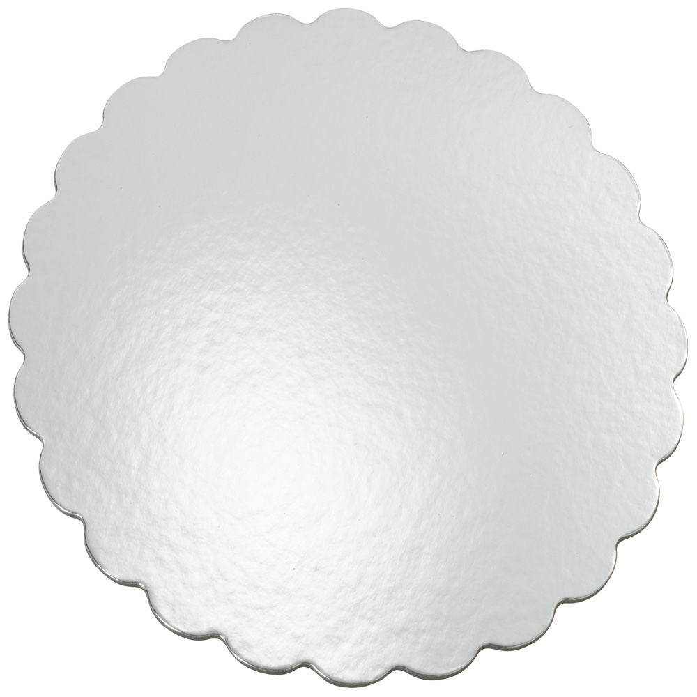 Kakeplater sølv, 35 cm, 6 stk 2