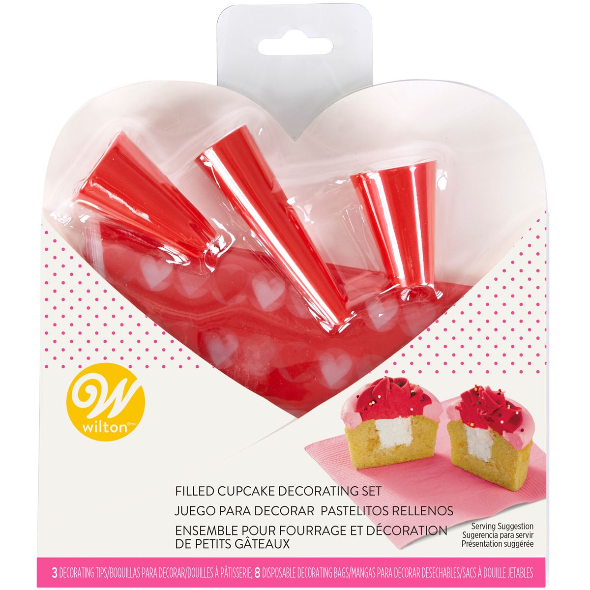 Dekorasjonssett Valentine, 11 deler