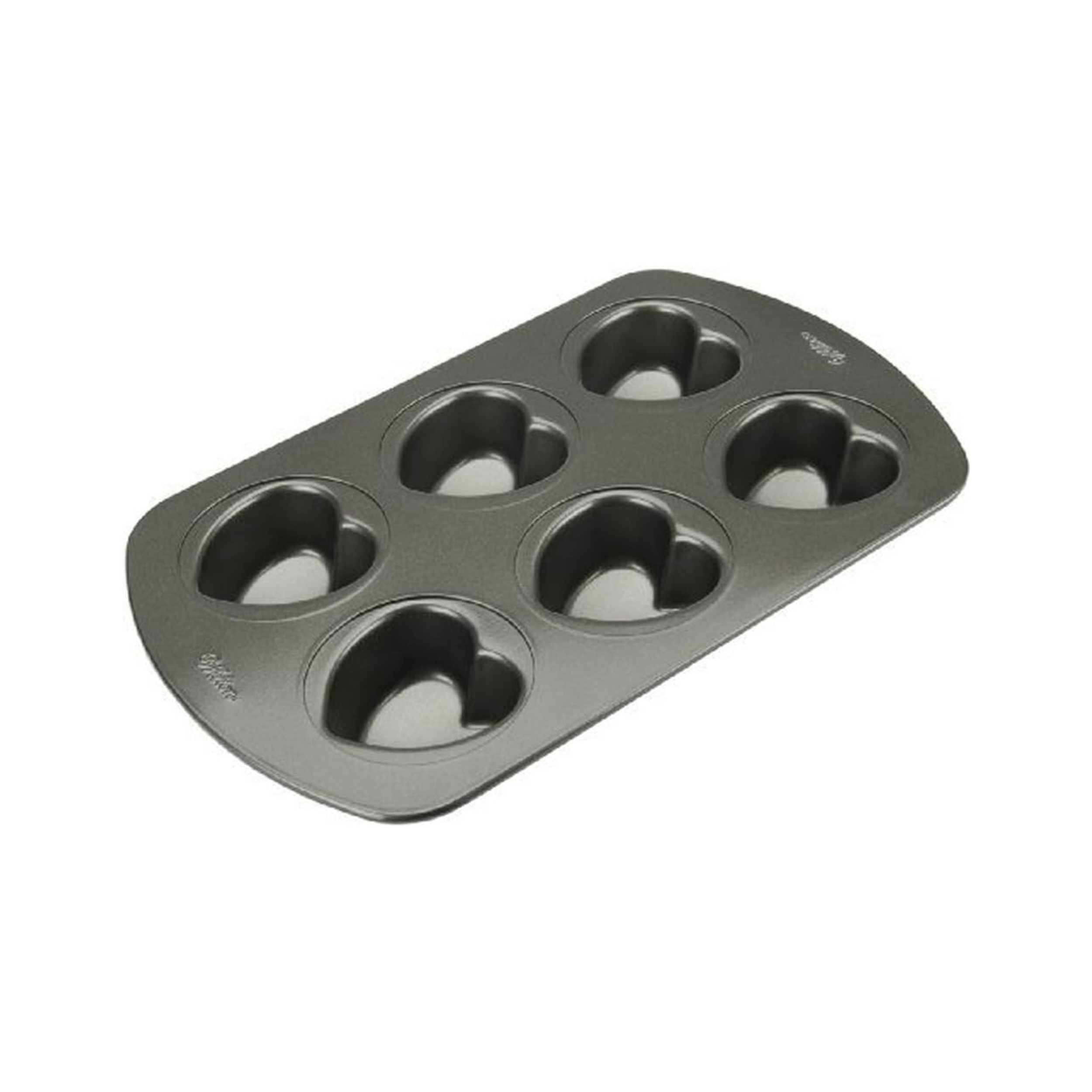 Kakeform kjeksform, Mini hjerte, 6 hull