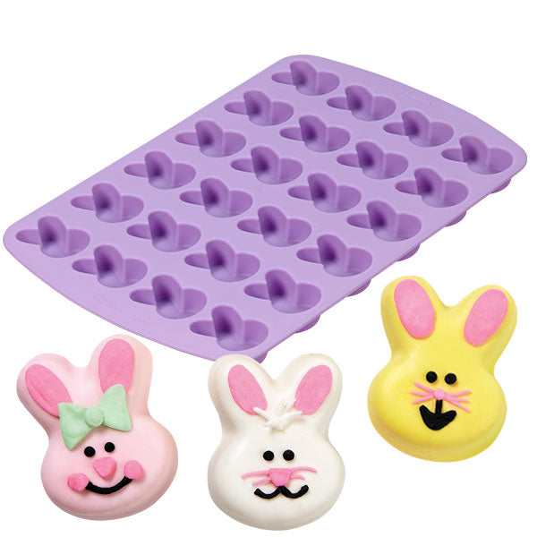 Silikonform Mini, Bunny, 24 hull