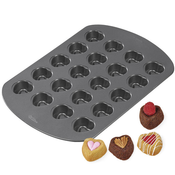 Kakeform Mini, Heart Dessert, 20 hull