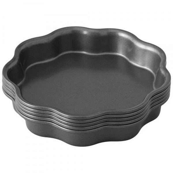 Kakeform Blomst for etasjekaker, 5 stk 2