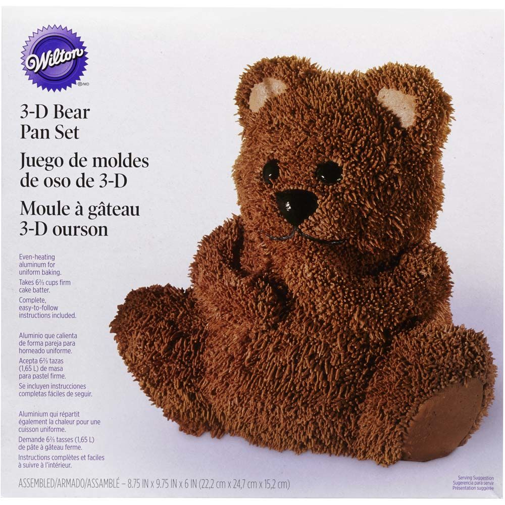 Kakeform 3D Bamse