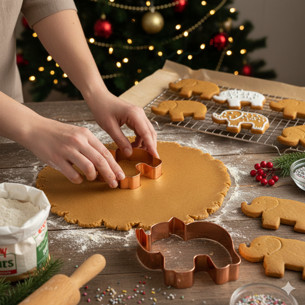 Utstikker Elefant 10 x 8 cm