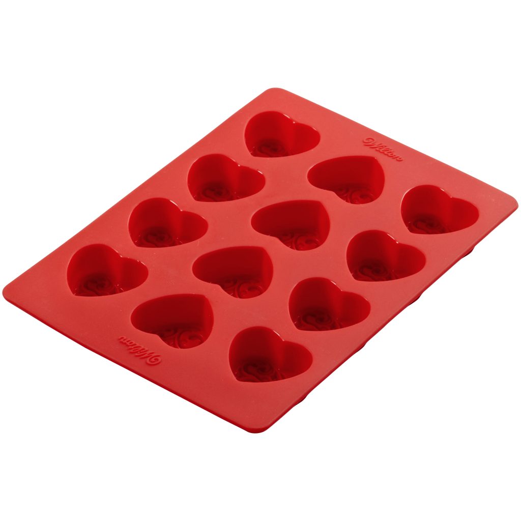 Konfektform Silikon, Hjerter 2