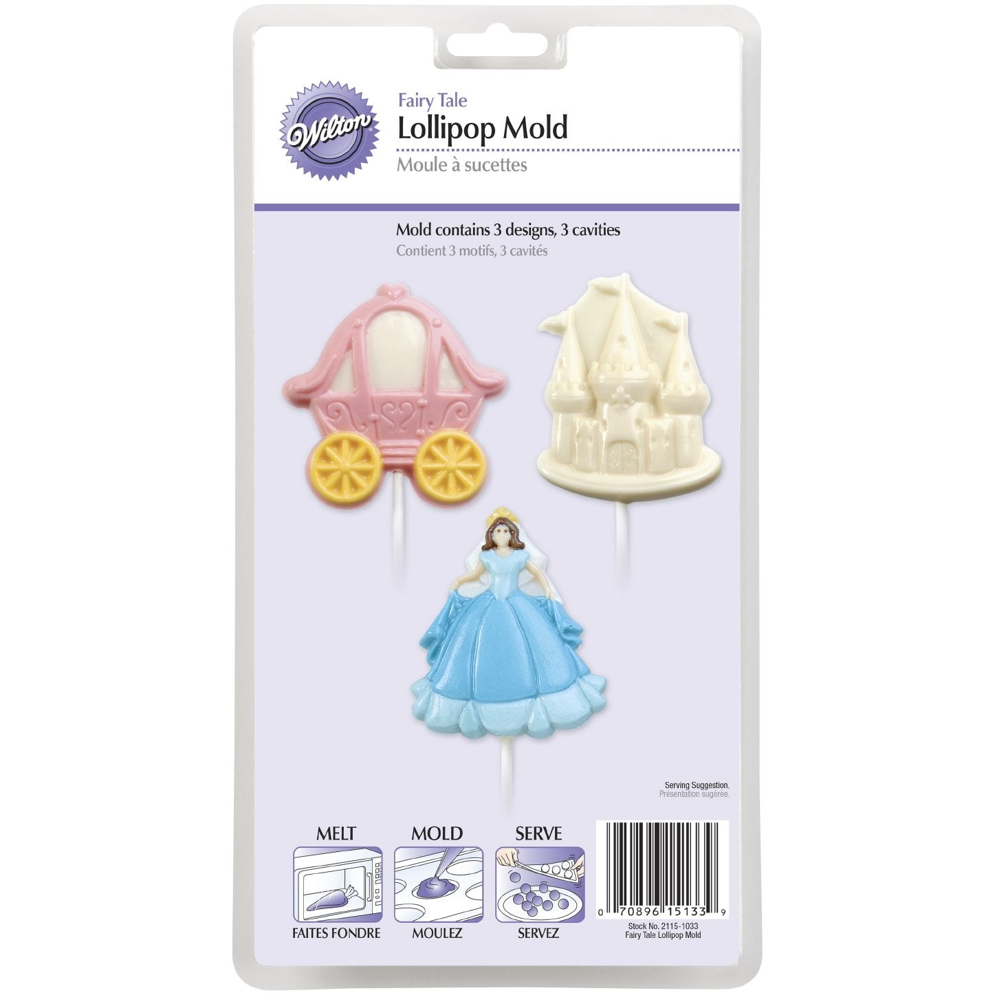 Konfektform Prinsesse, stor
