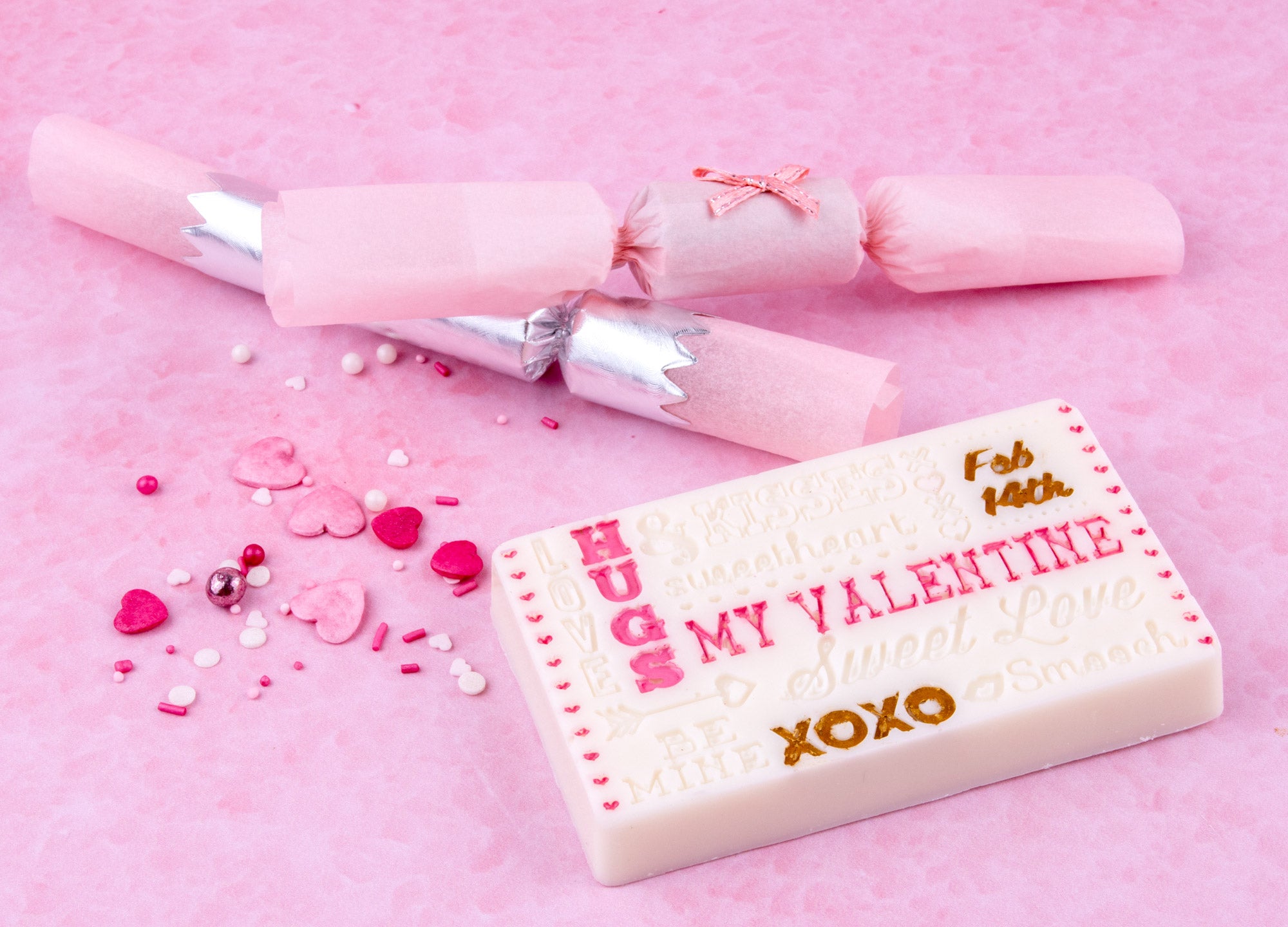 Konfektform Silikon Valentine Candy 4
