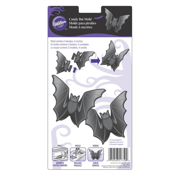 Konfektform 3D Flaggermus 2