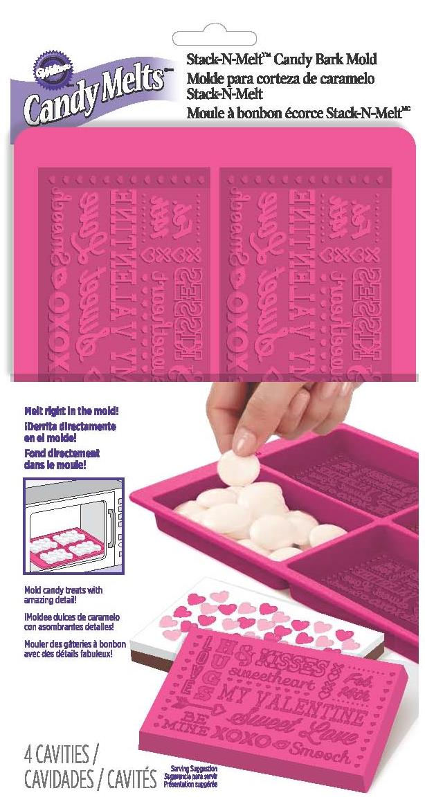 Konfektform Silikon Valentine Candy