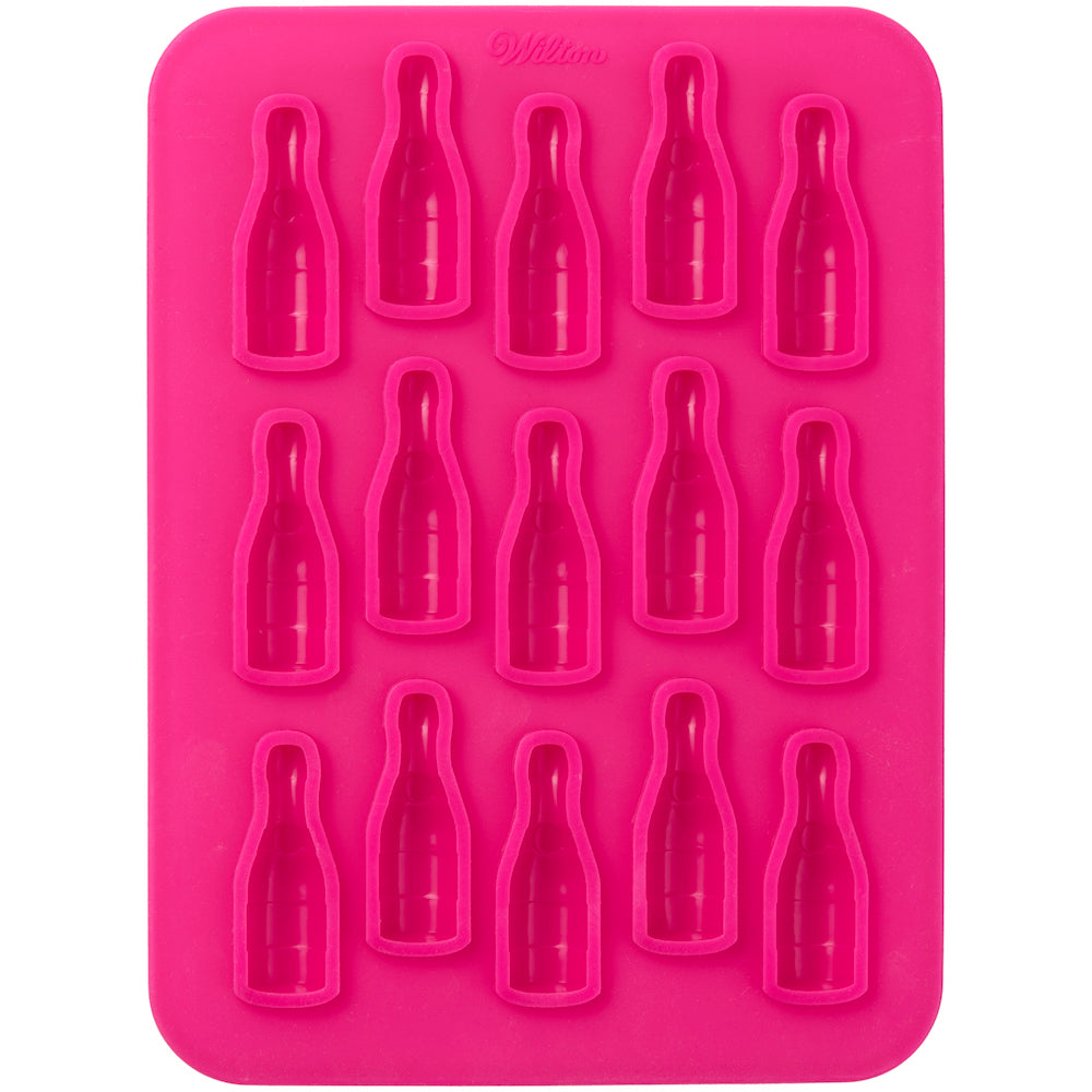 Konfektform Silikon Mini flasker 15 stk