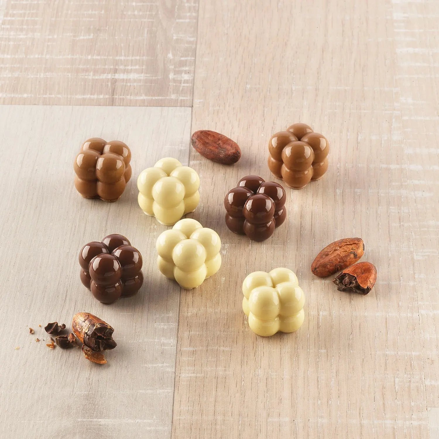 Silikomart Konfektform Choco Game