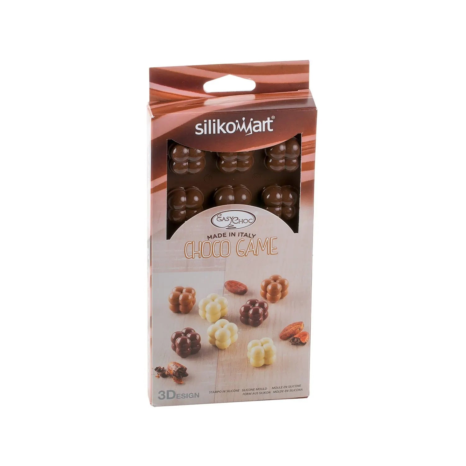 Silikomart Konfektform Choco Game