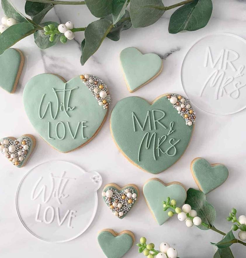 With Love Cookie Embosser 2
