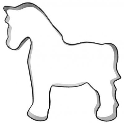Utstikker Hest stor 10 cm