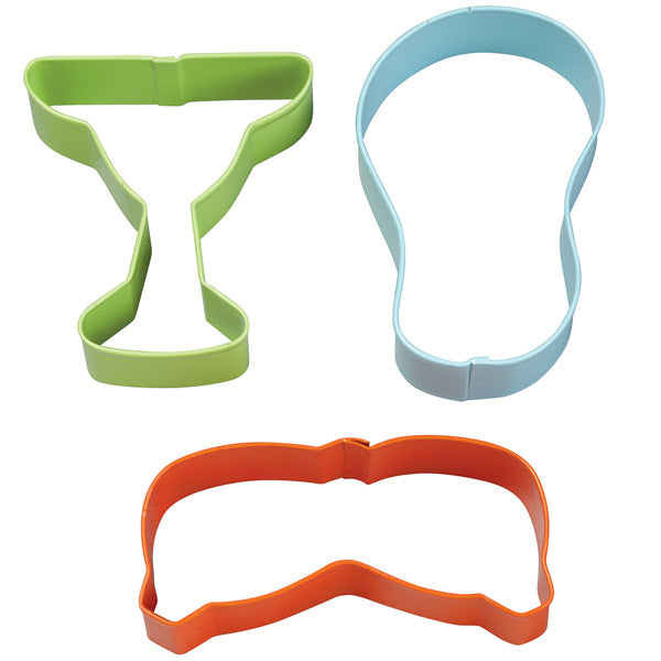 Utstikker Sett Sommer Colored 3 stk