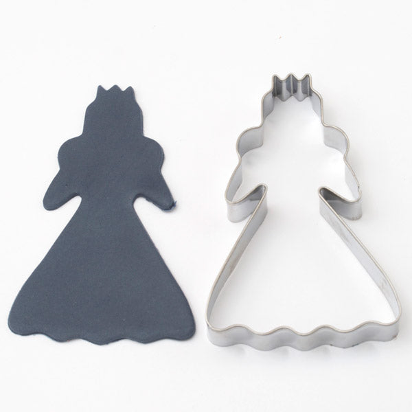 Utstikker Prinsesse 9 x 6 cm