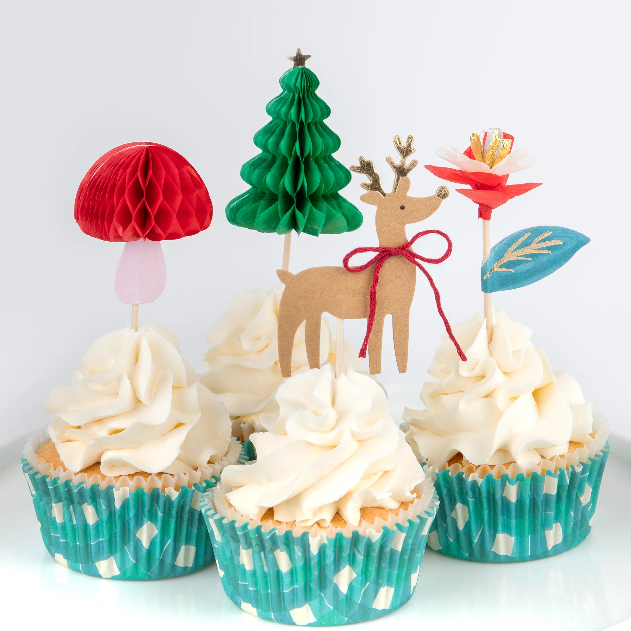 Meri Meri Cupcake Kit Vinterskog 48 dl