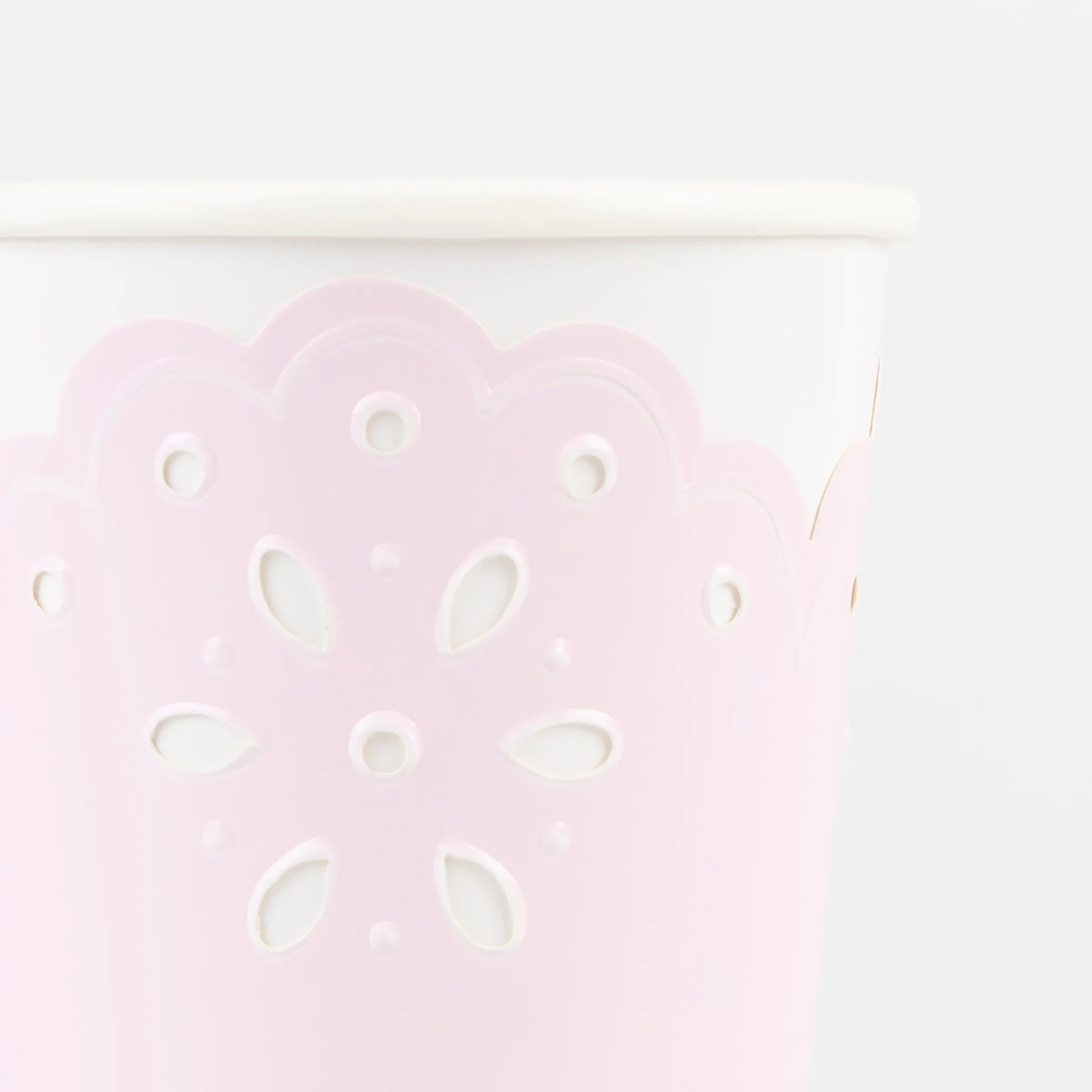 Meri Meri Pappkopper Rosa Blonde, 8 stk
