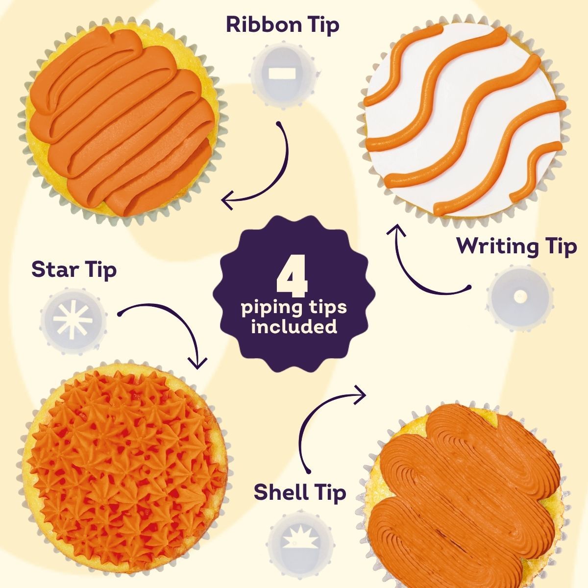 Wilton Pynteglasur Icing Orange 212g