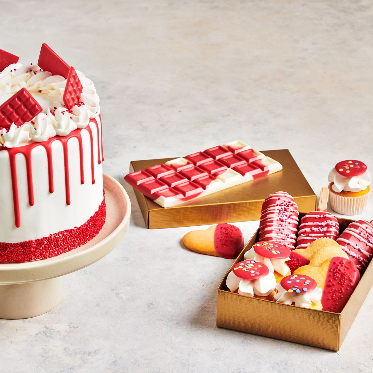 FunCakes Deco Melts Rød 250g 4