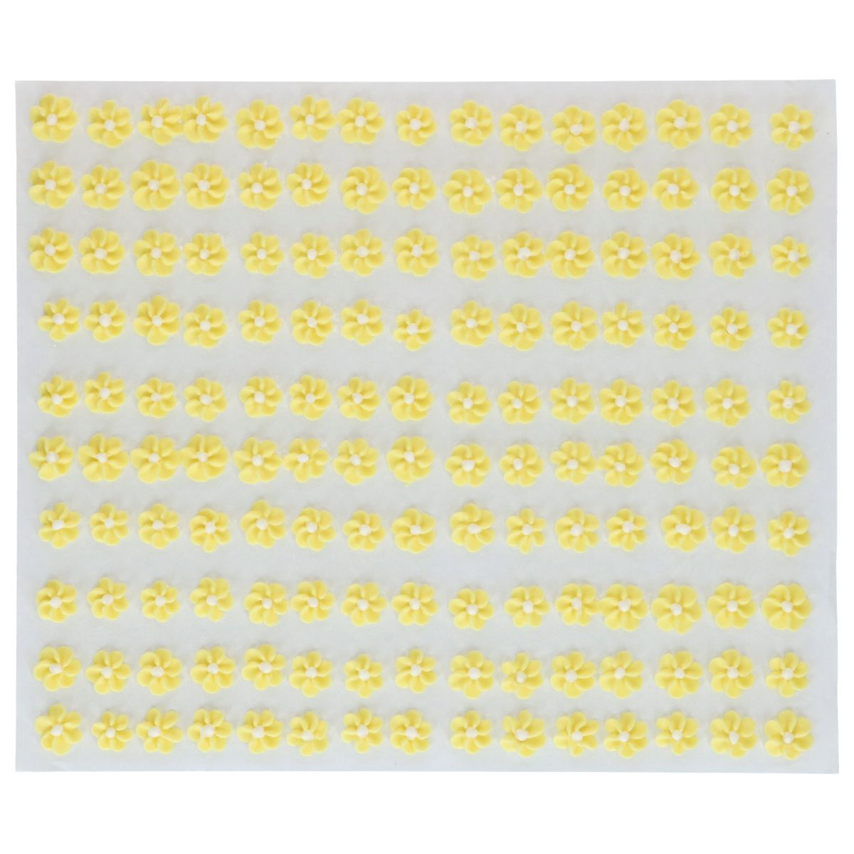 Kakepynt Spiselig Blomster Pastell 444 stk