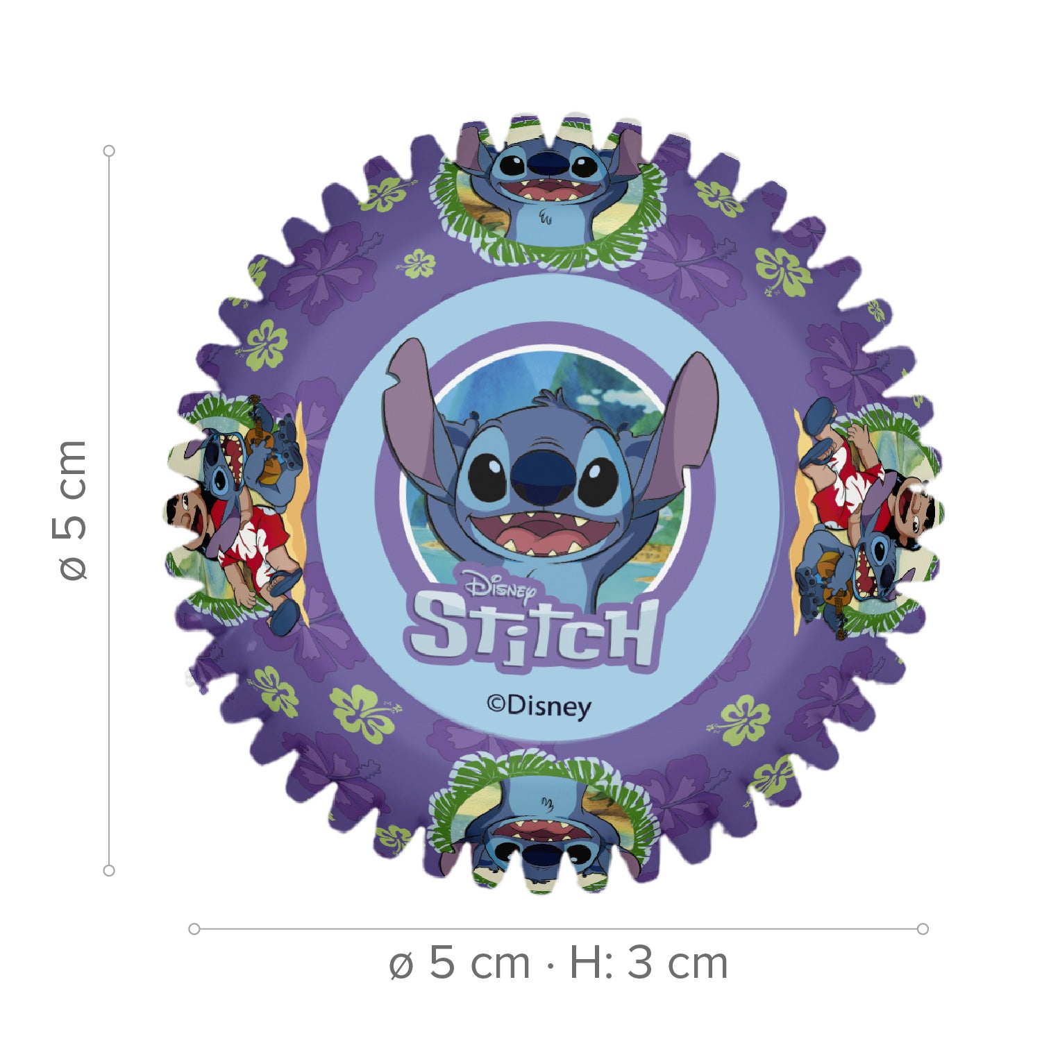 Muffinsform Stitch 25stk