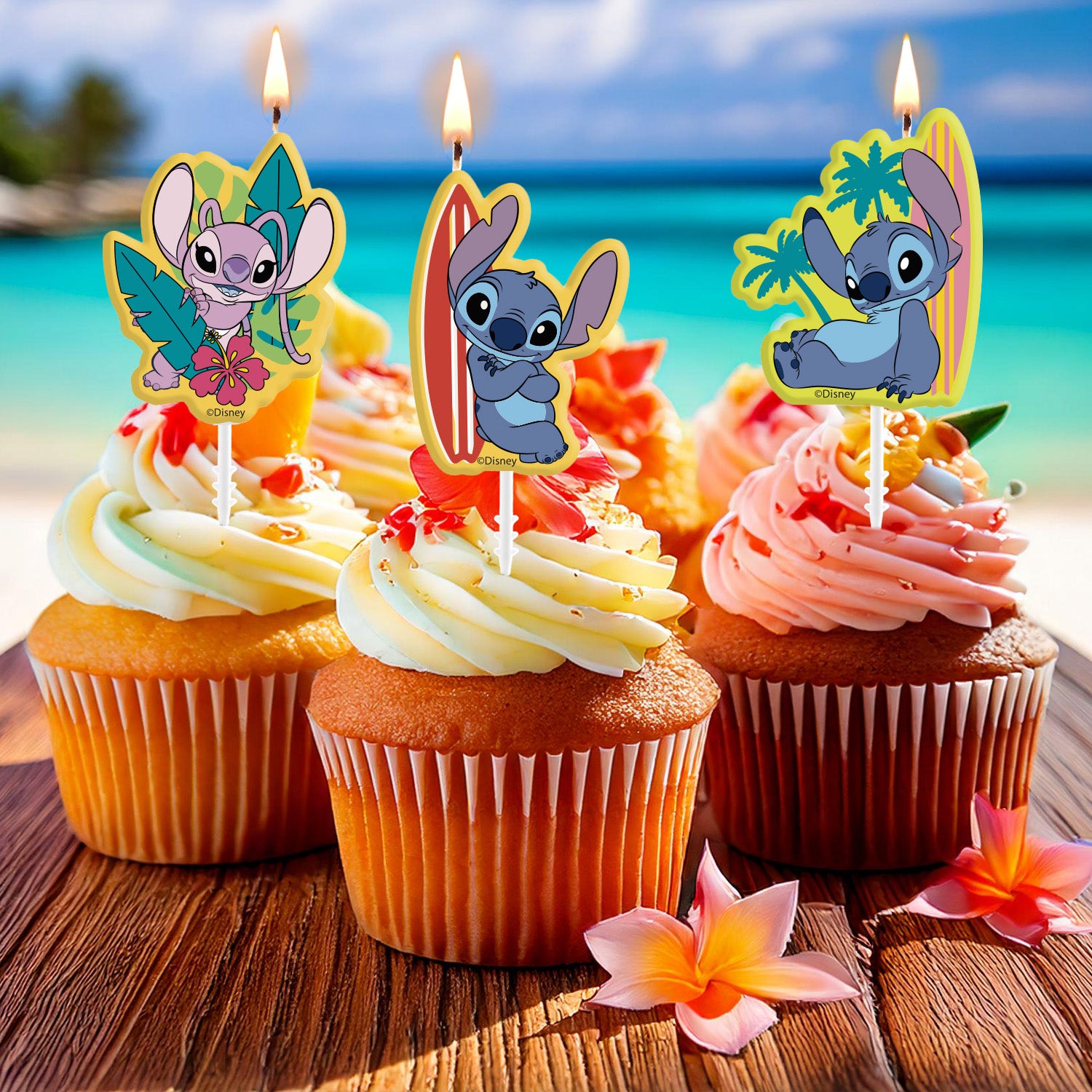 Kakelys Lilo & Stitch 4stk